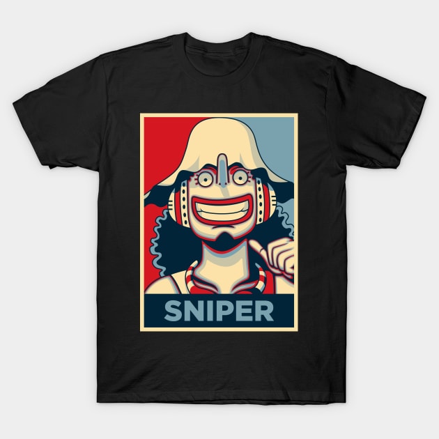 USSOP THE SNIPER T-Shirt by ChrisHarrys